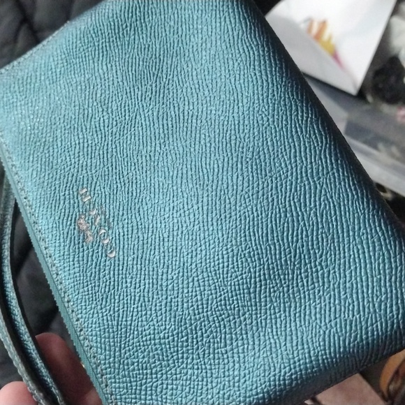 Coach Handbags - FREE COACH Metallic Green Wristlet GIVEAWAY+ FREE SHIPPING